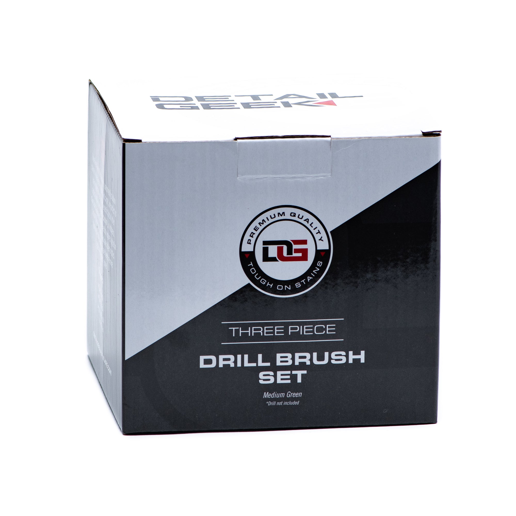 Detail Geek Medium Green Drill Brush Set