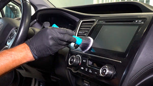 best premium detail brushes gently clean infotainment systems and instrument clusters