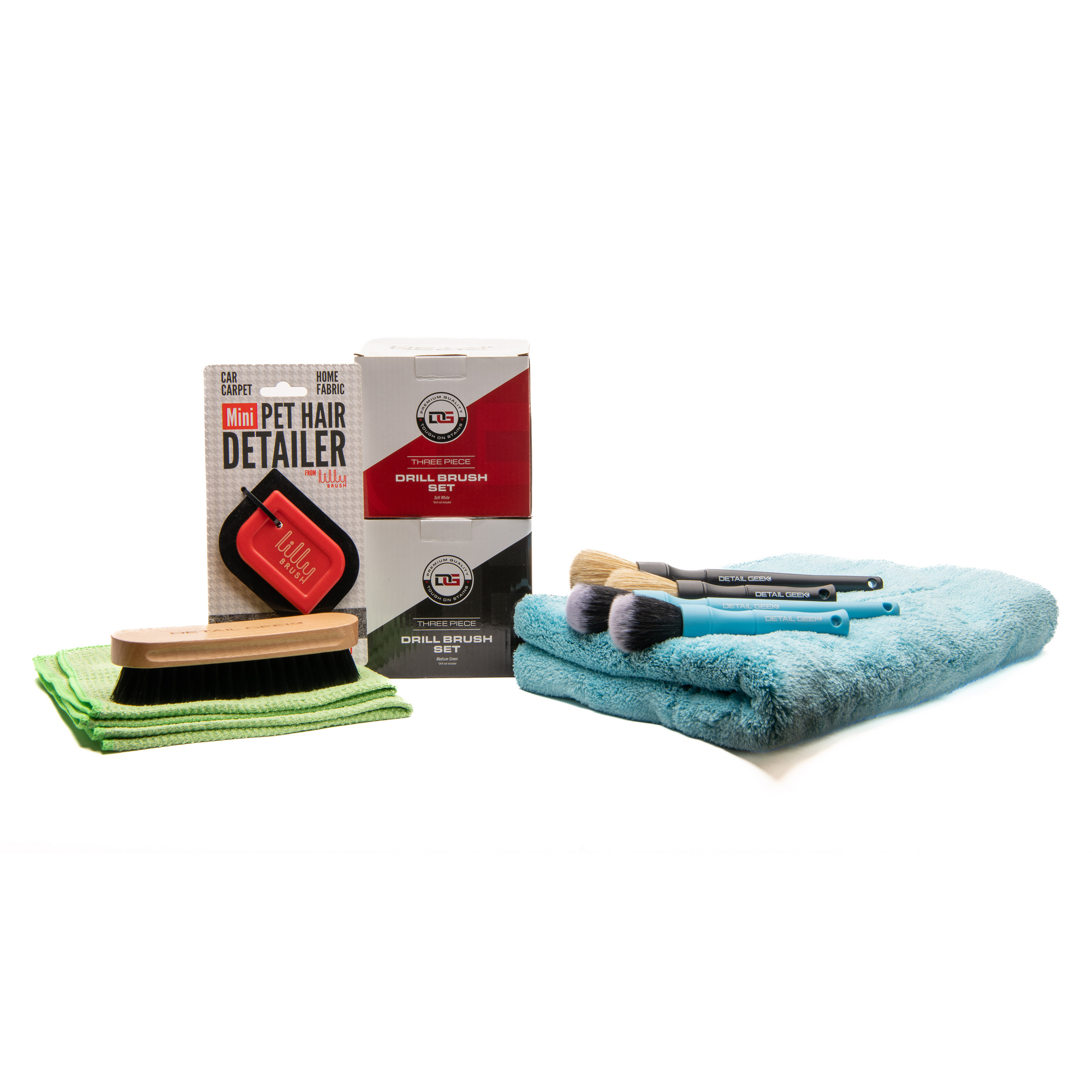 Detail Geek Towel & Brush Bundle