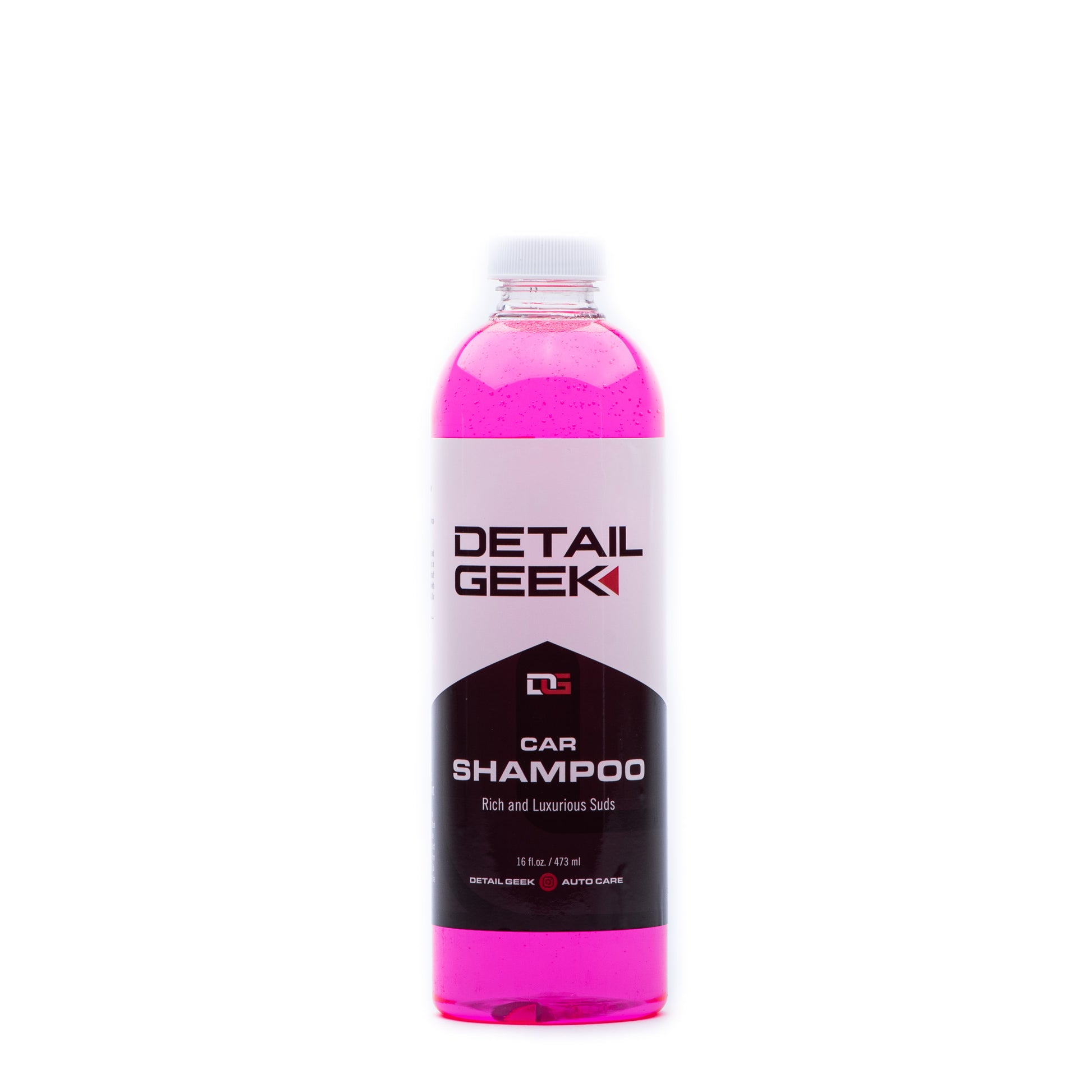 Detail Geek Car Shampoo for washing car truck van boat safe car wash soap for washing dirty cars and trucks