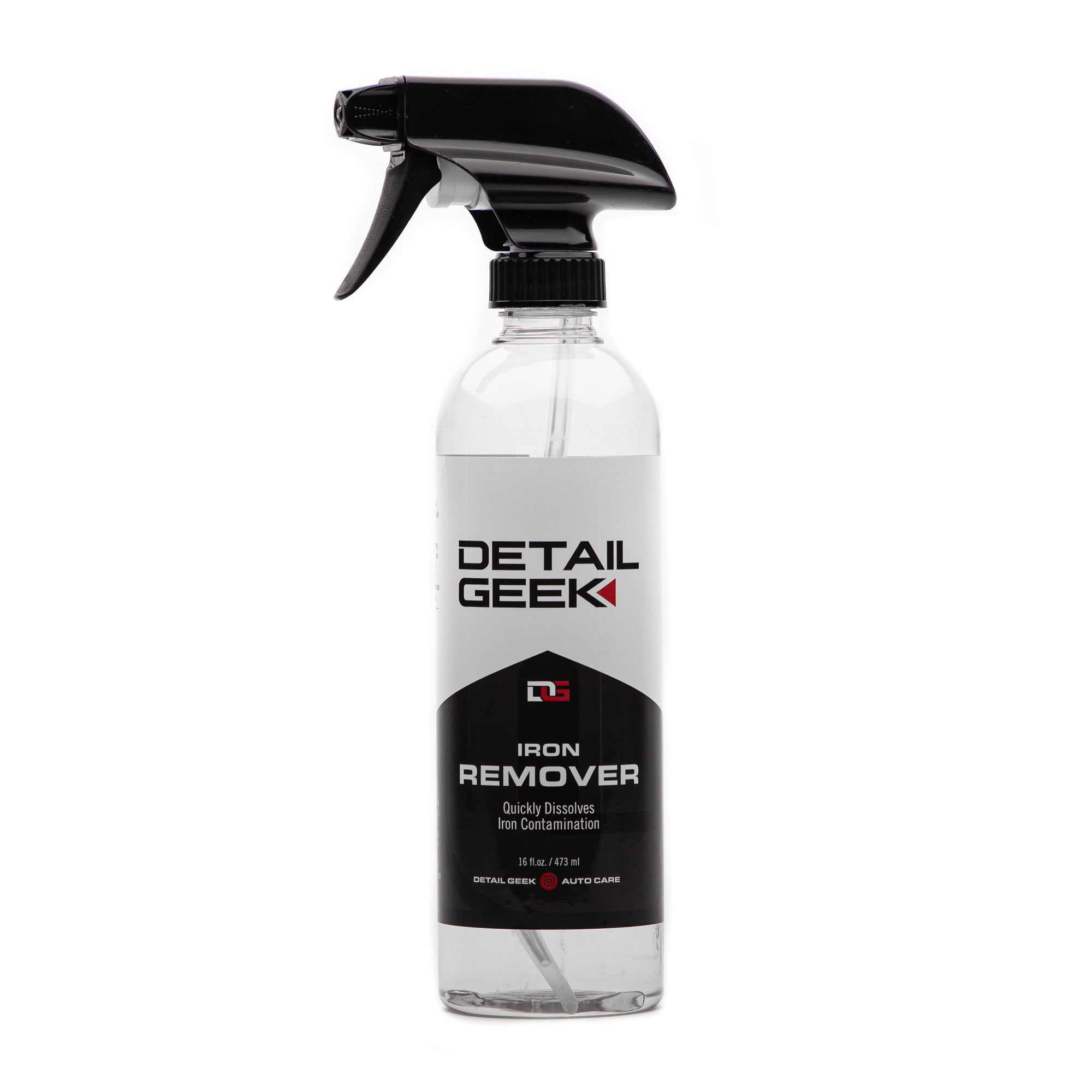 Detail Geek Iron Remover for removing iron contamination from vehicle paint purple iron remover dissolves iron particles