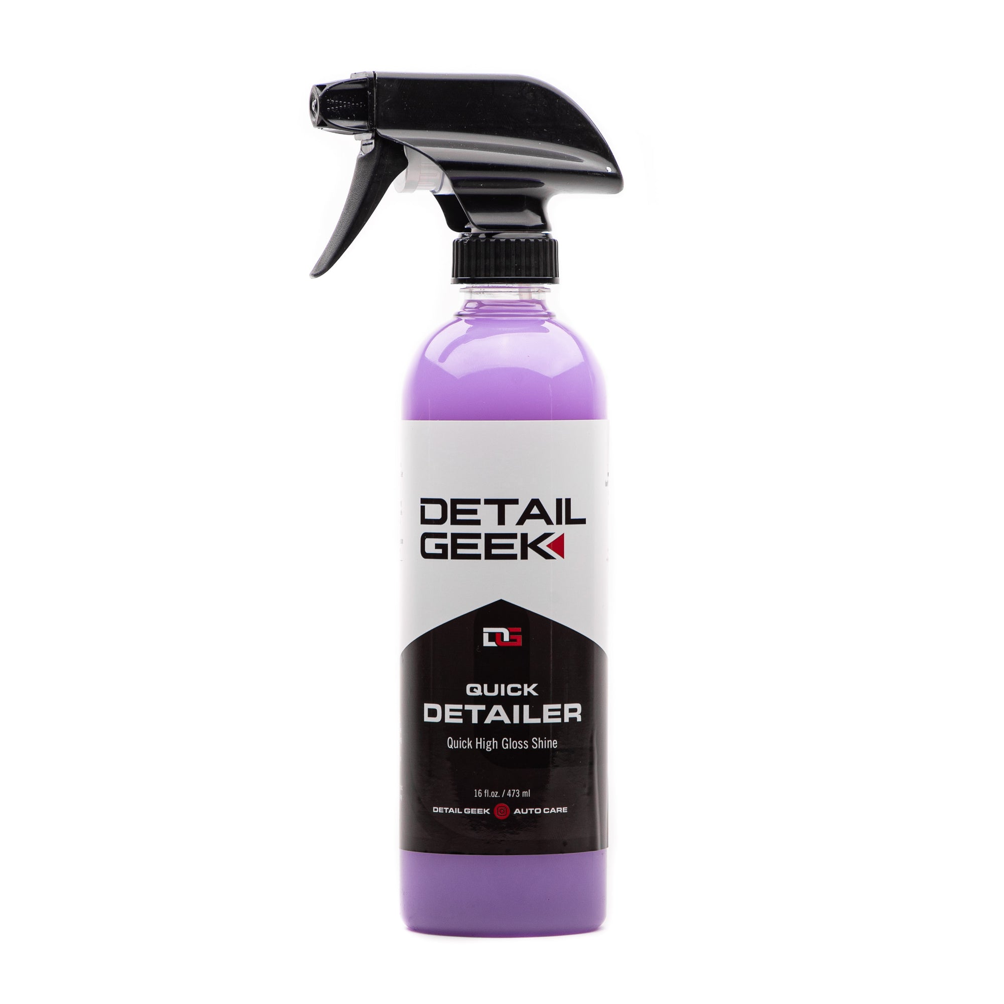 Detail Geek Quick Detailer for adding quick shine to vehicle paint protection quick high gloss shine for car or truck paint