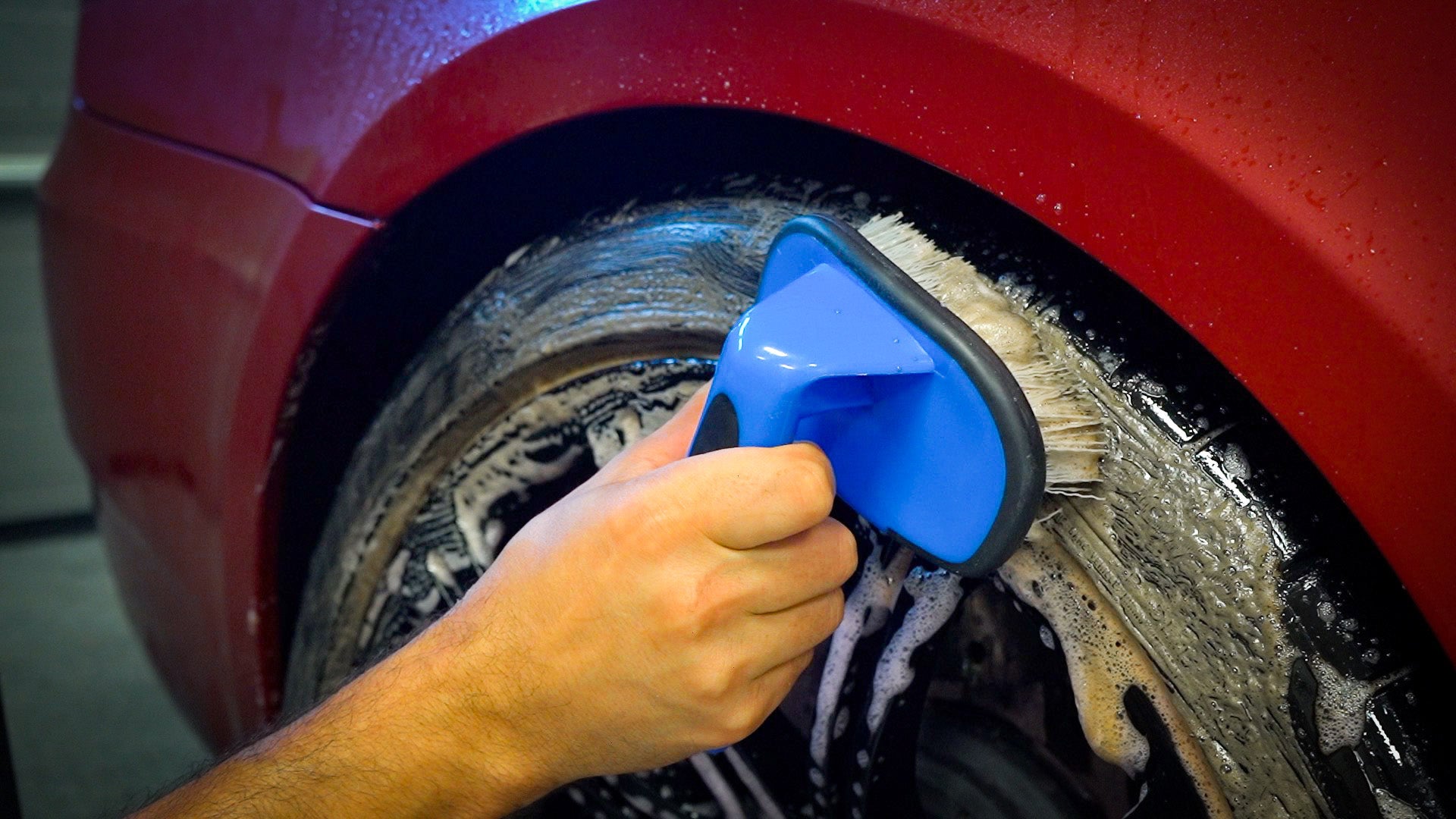 Tire Shine Brush Microfiber Bristles Easy Grip Handle Cleaning Brush for  Car Detailing Tire Dressing – the best products in the Joom Geek online  store