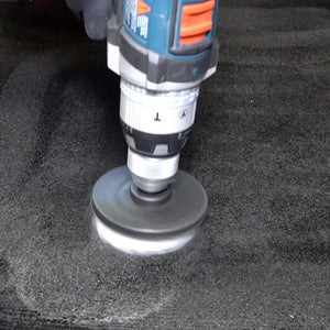 geek auto.com automotive drill brush car interior care